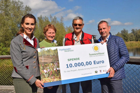 Spende zur Renaturierung eines Moorgebiets - SonnenMoor